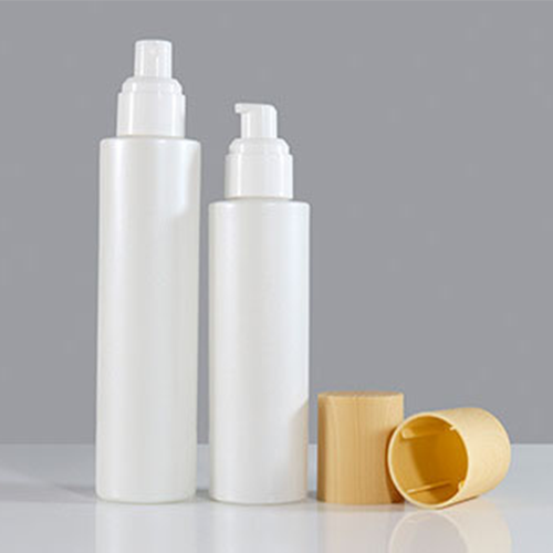 C) ガラススプレー(白×木目キャップ) 120ml - YOKIプラザ - 化粧品容器