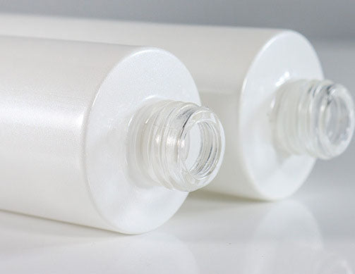 C) ガラススプレー(白×木目キャップ) 120ml - YOKIプラザ - 化粧品容器