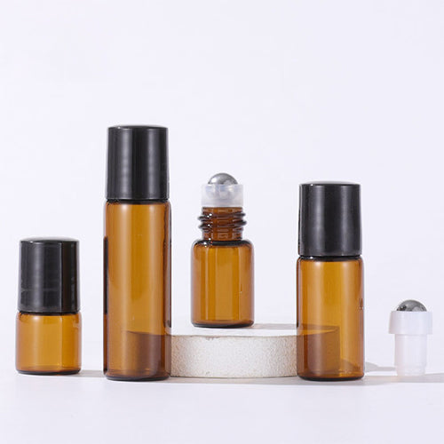 C) ガラス ロールオンオイル容器 5ml - YOKIプラザ - 化粧品容器