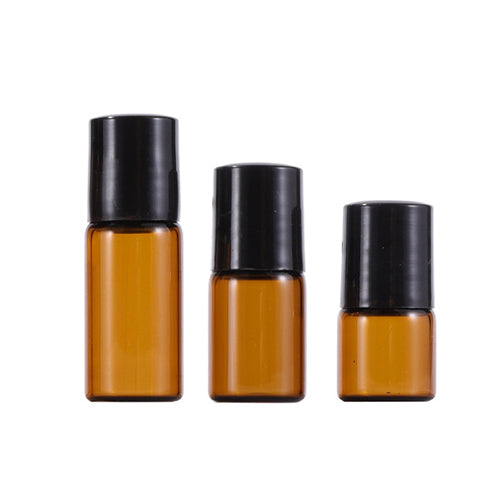 C) ガラス ロールオンオイル容器 5ml - YOKIプラザ - 化粧品容器
