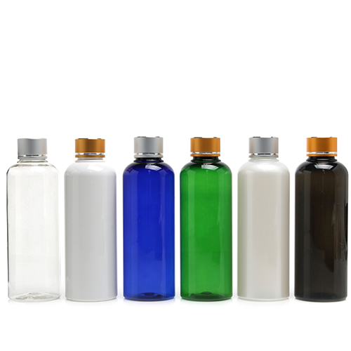 D) 中栓付 金冠・銀冠スクリューキャップボトル T200ml_PET - YOKIプラザ - 化粧品容器
