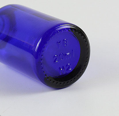 C) ガラスロック付ドロッパーボトル(青) 10ml