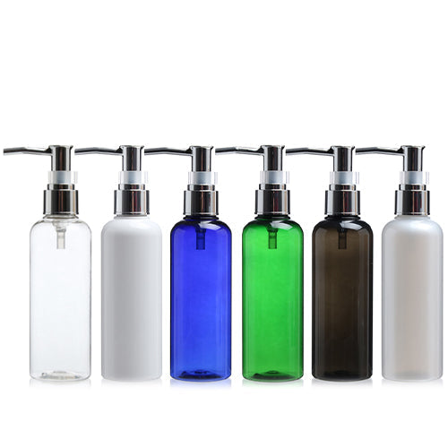 D) メタル冠オイル用ポンプボトル T200ml_PET - YOKIプラザ - 化粧品容器