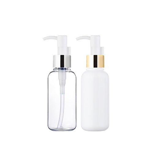 L) 金冠・銀冠オイル用ドロップポンプ CR125ml_PET - YOKIプラザ - 化粧品容器
