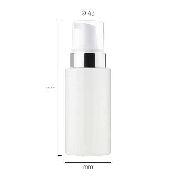 L) 泡ポンプ(金銀ライン×白) C250,300ml_PET