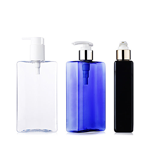 L) ポンプボトル(スクエア) CJ350ml_PET