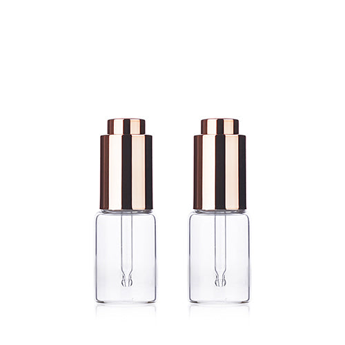 L) ガラスボタンスポイトボトル 7ml~