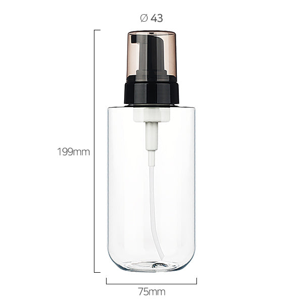 L) 泡ポンプ(黒) CU500ml_PET
