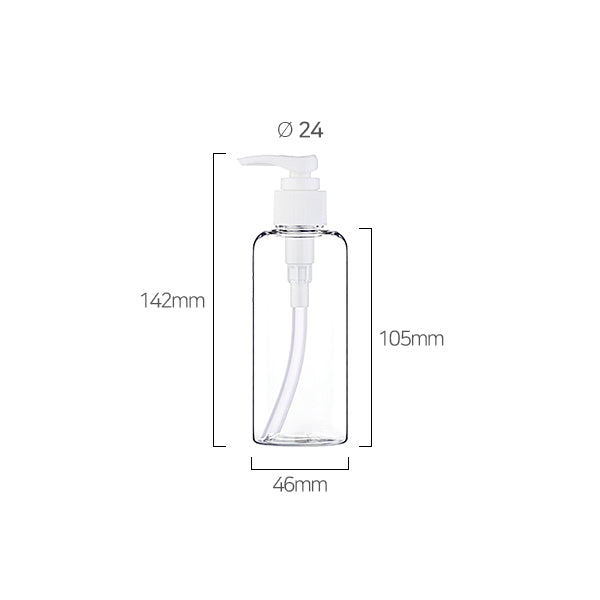 L) ポンプボトル(Dタイプ) CR150ml_PET