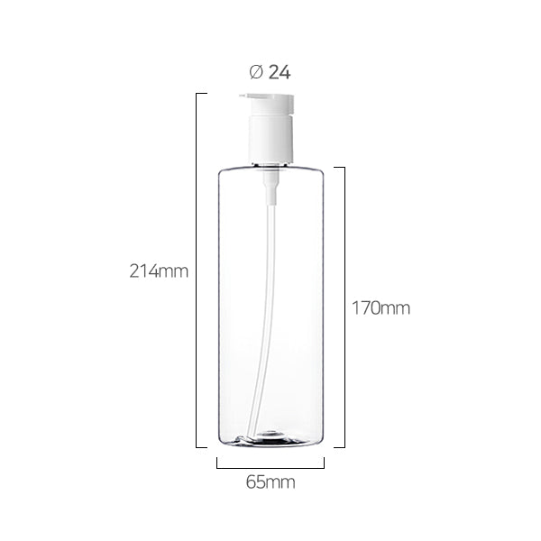 L) ジェルポンプボトル360 CL500ml_PET