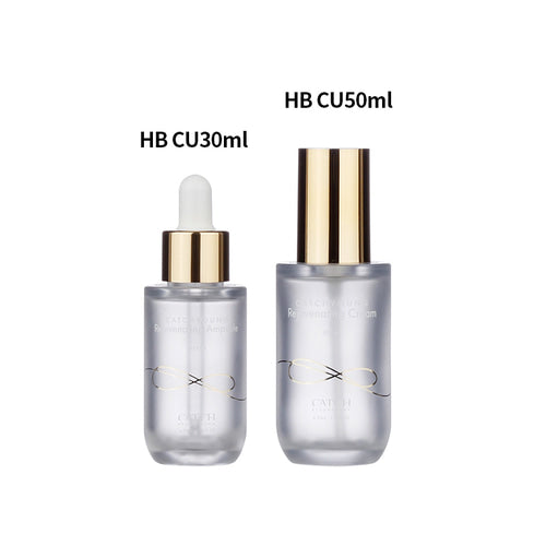 L) 金冠・銀冠ワンドロップポンプ(角張りキャップ) CU50ml_HB - YOKIプラザ - 化粧品容器