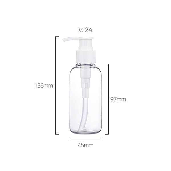 L) ポンプボトル(Bタイプ) CR125ml_PET