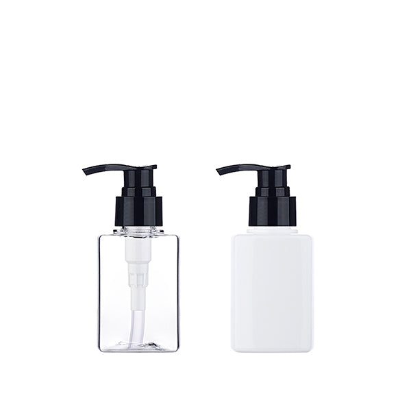 L) ポンプボトル(角型/Bタイプ) S125ml_PET