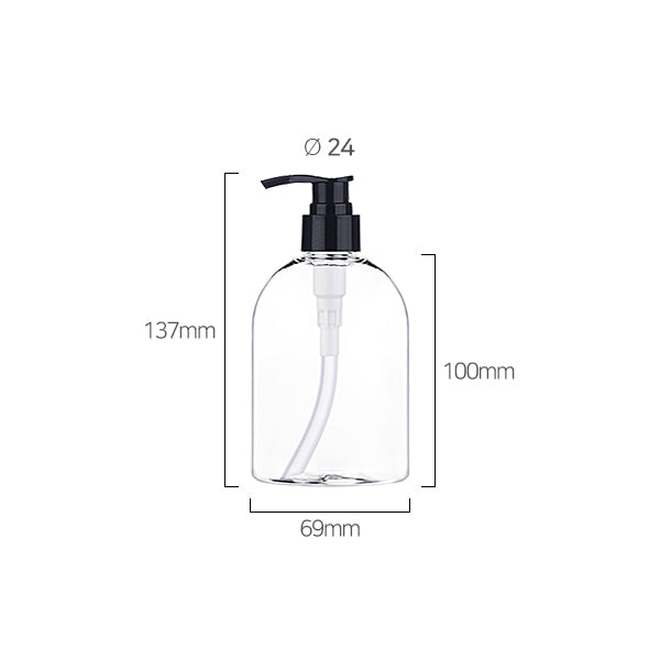 L) ポンプボトル(Bタイプ) CC300ml_PET