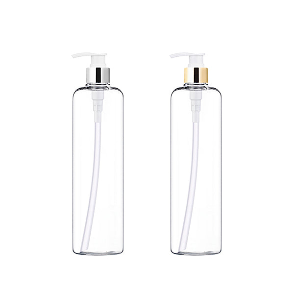 L) 金冠・銀冠ポンプボトル(Bタイプ・透明ボトル) CRL410ml_PET