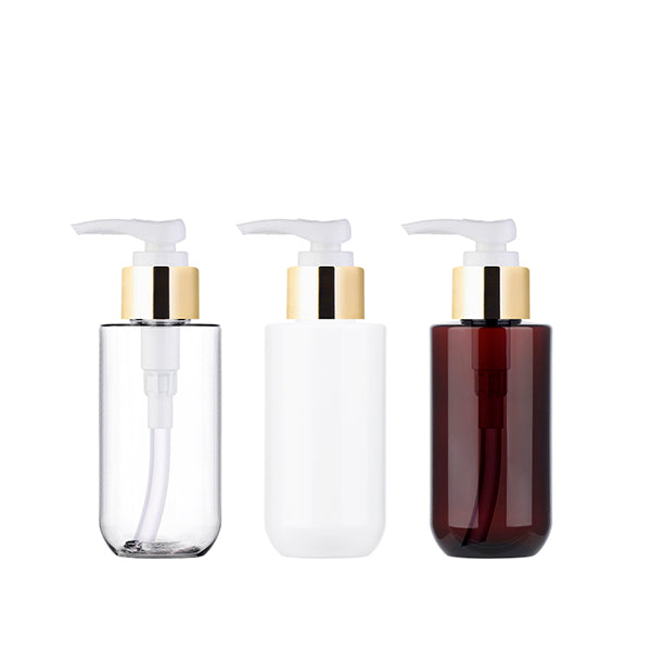 L) 金冠・銀冠ポンプボトル(Dタイプ) CU120ml_PET