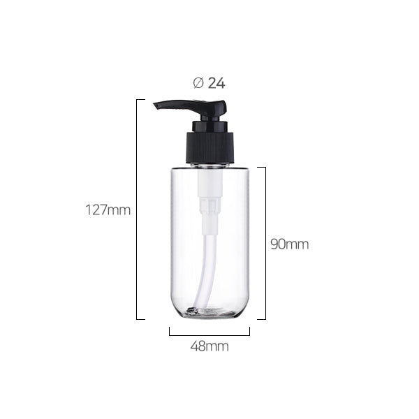 L) ポンプボトル(Dタイプ) CU120ml_PET