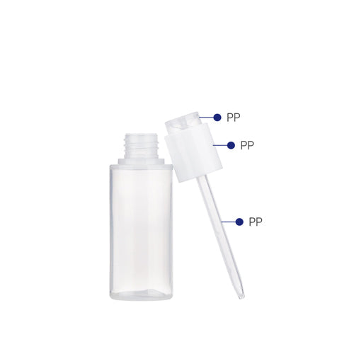 L) eco)スポイト 50ml_all PP - YOKIプラザ - 化粧品容器