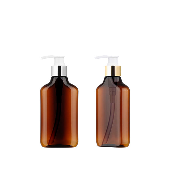L) 金冠・銀冠ポンプボトル(スクエア/Bタイプ) 150ml_PET