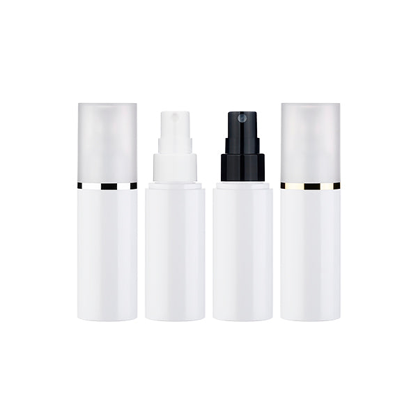 L) オーバーキャップミストスプレー(金銀ラインキャップ) N-OY50ml_PET - YOKIプラザ - 化粧品容器