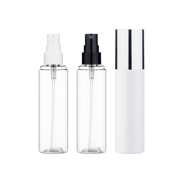 L) オーバーキャップミストスプレー(シルバーキャップ) N-OC100ml_PET - YOKIプラザ - 化粧品容器