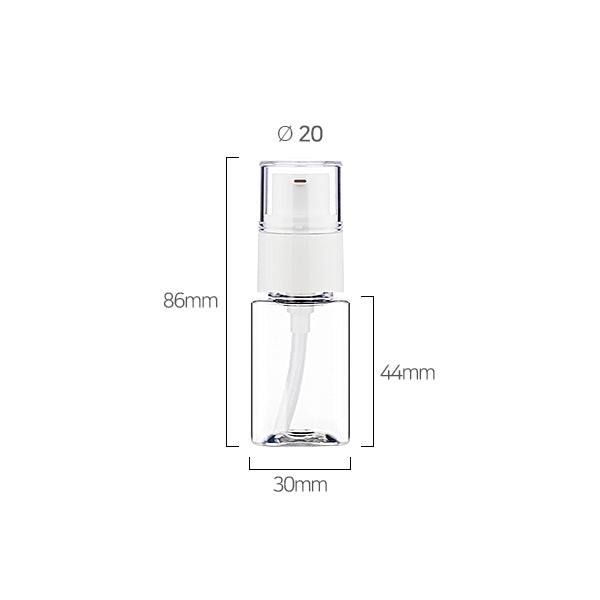 L) ワンドロップDXポンプ(角型) S30ml_PET