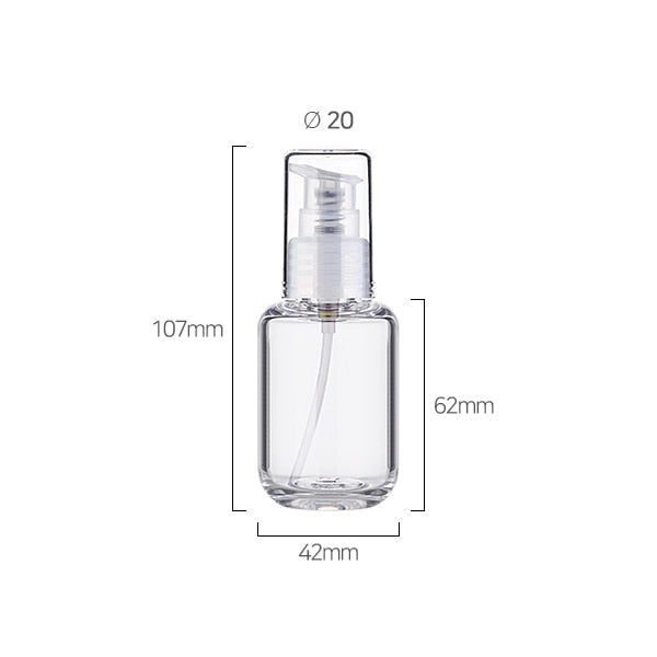 L) ワンドロップポンプ CUR50ml_HB - YOKIプラザ - 化粧品容器