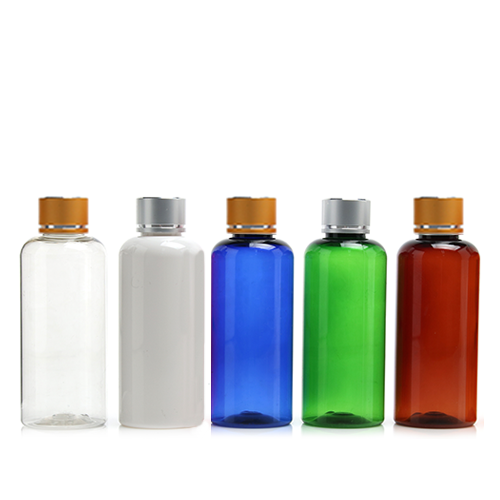 D) 金冠・銀冠スクリューキャップボトル T100ml_PET - YOKIプラザ - 化粧品容器