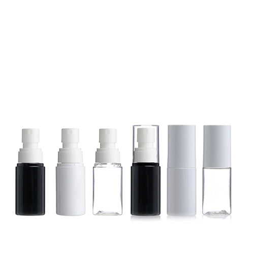 D) オーバーキャップ平ミストスプレー Z30ml_PET - YOKIプラザ - 化粧品容器