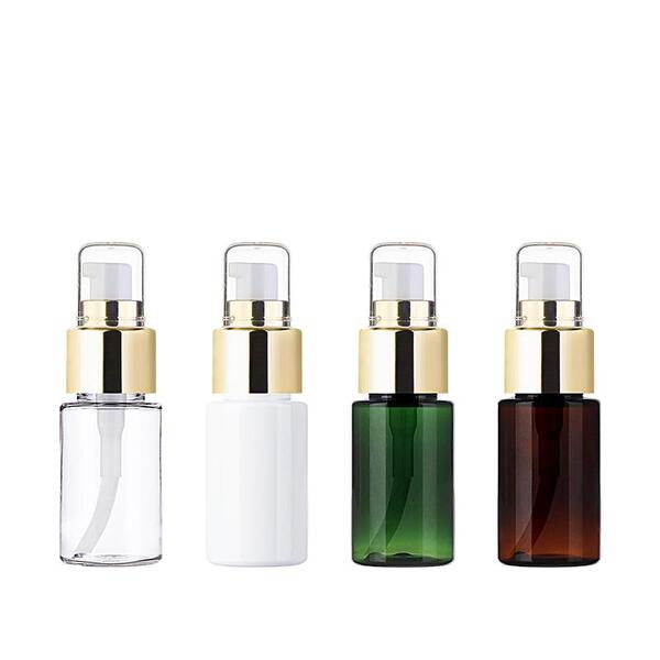 L) 金冠・銀冠オイル用ドロップポンプ C20ml_PET - YOKIプラザ - 化粧品容器