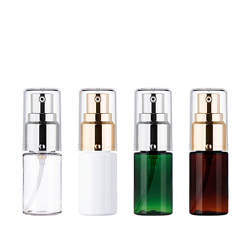 L) フルメタルドロップポンプ C20ml_PET - YOKIプラザ - 化粧品容器