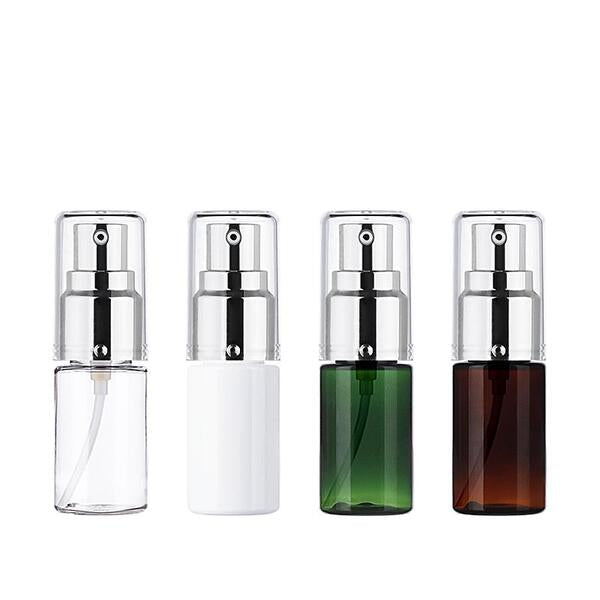 L) フルメタルドロップポンプ C20ml_PET - YOKIプラザ - 化粧品容器