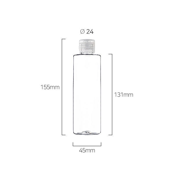 L) ワンタッチキャップボトル C180ml_PET - YOKIプラザ - 化粧品容器