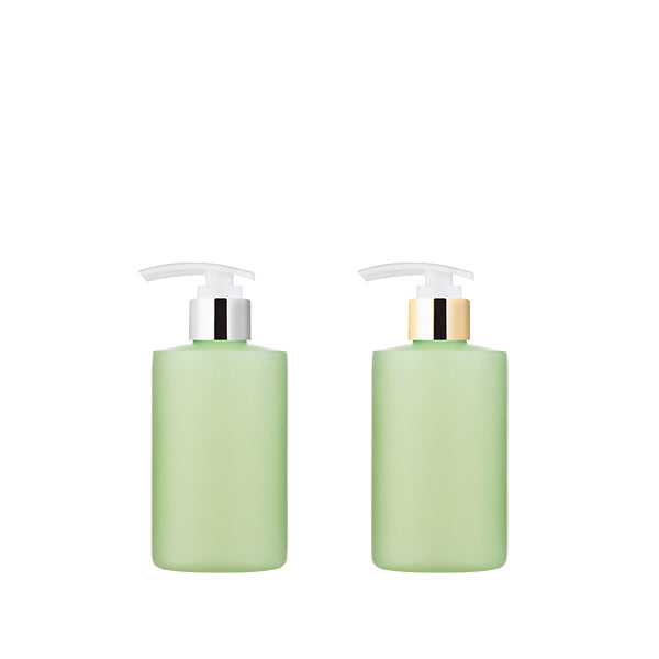 L) 金冠・銀冠ポンプボトル(グリーン) C200ml_PP