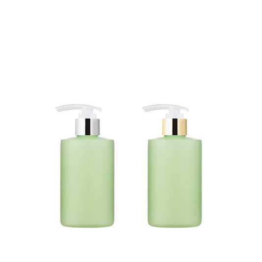 L) 金冠・銀冠ポンプボトル(グリーン) C200ml_PP
