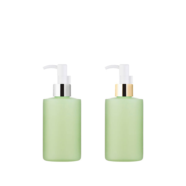 L) 金冠・銀冠オイル用ポンプボトル(グリーン) C200ml_PP