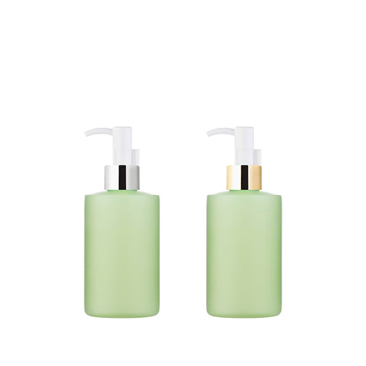 L) 金冠・銀冠オイル用ポンプボトル(グリーン) C200ml_PP