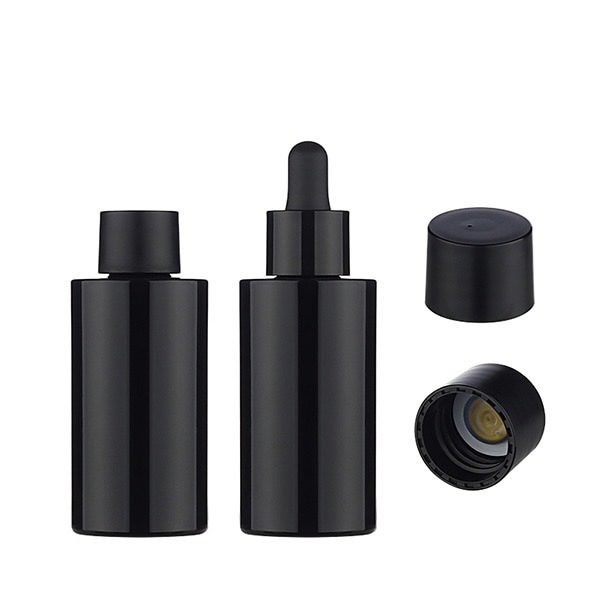 L) ガラス ビタミン用キャップ/スポイト 容器 GCL50ml