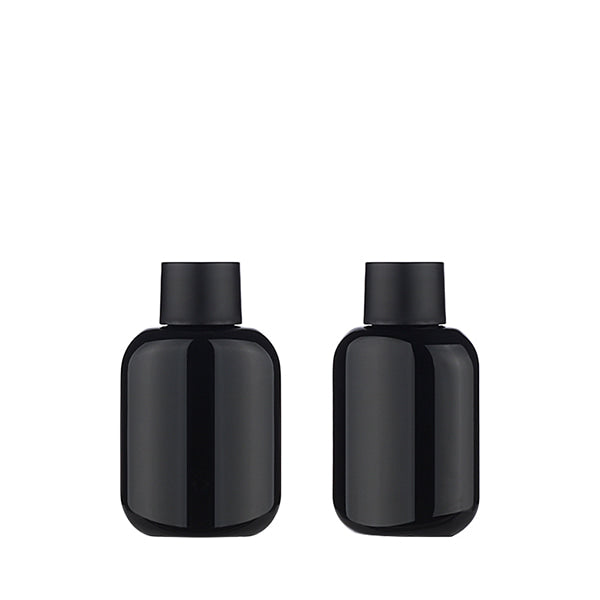 L) ガラス ビタミン用キャップ/スポイト 容器(楕円) GE30ml