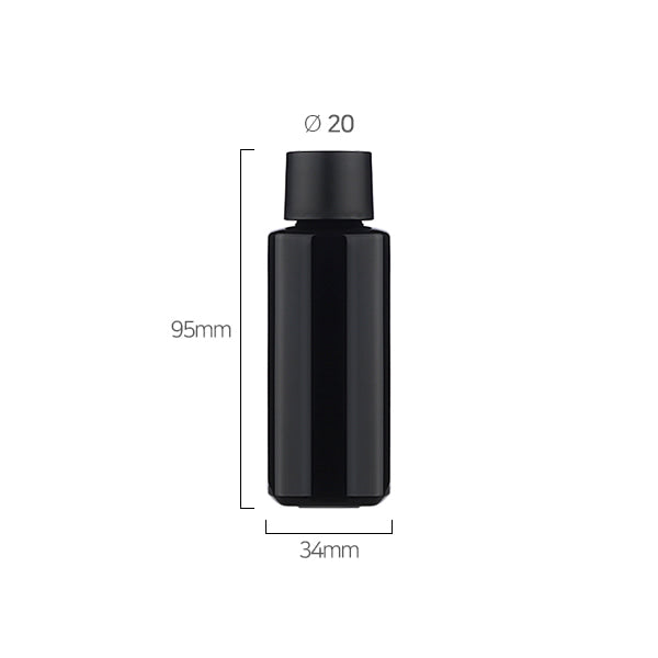 L) ガラス ビタミン用キャップ/スポイト 容器 GSL30ml