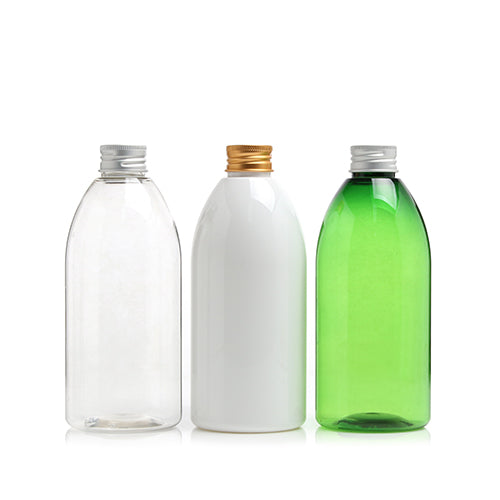 D) アルミスクリューキャップボトル P500ml_PET - YOKIプラザ - 化粧品容器