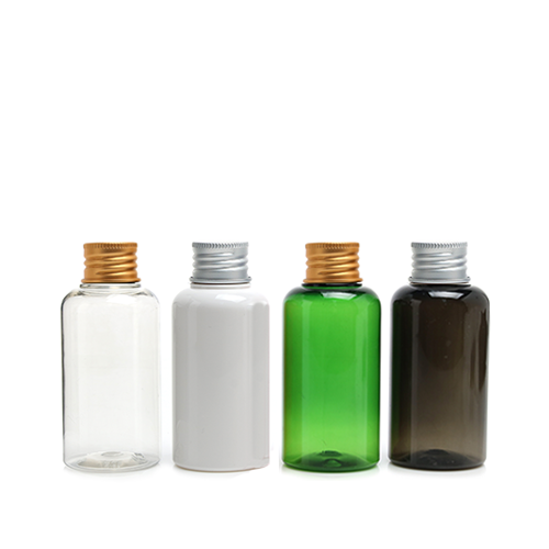 D) アルミスクリューキャップボトル T120ml_PET - YOKIプラザ - 化粧品容器