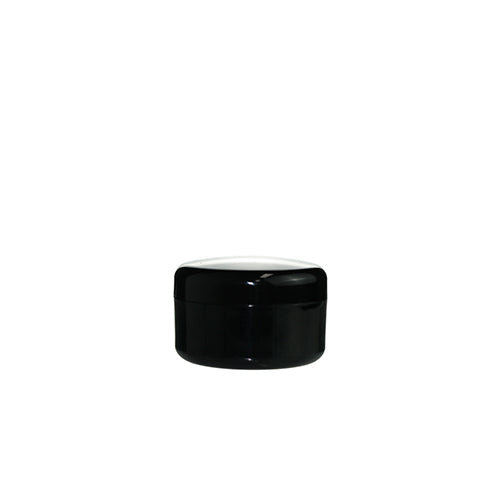 D) クリームジャー(黒) 50g_SAN - YOKIプラザ - 化粧品容器