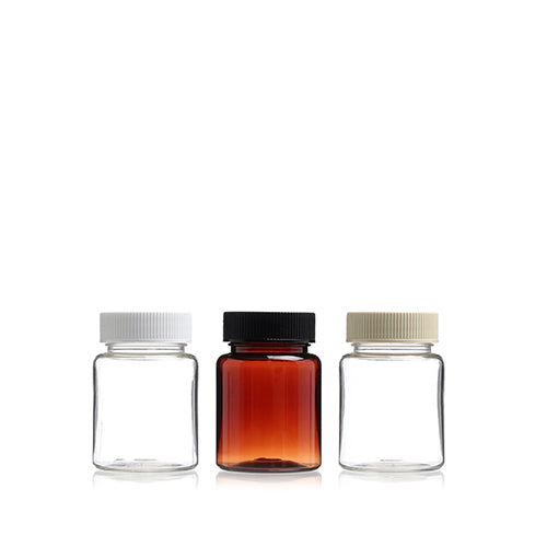 D) 広口キャップボトル K80ml_PET - YOKIプラザ - 化粧品容器