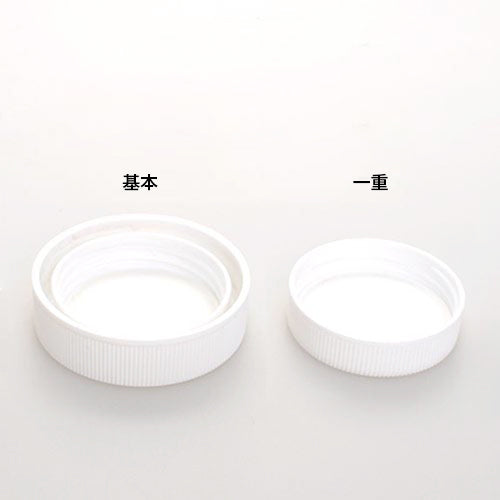 D) 広口キャップボトル(一重キャップ) K80ml_PET - YOKIプラザ - 化粧品容器