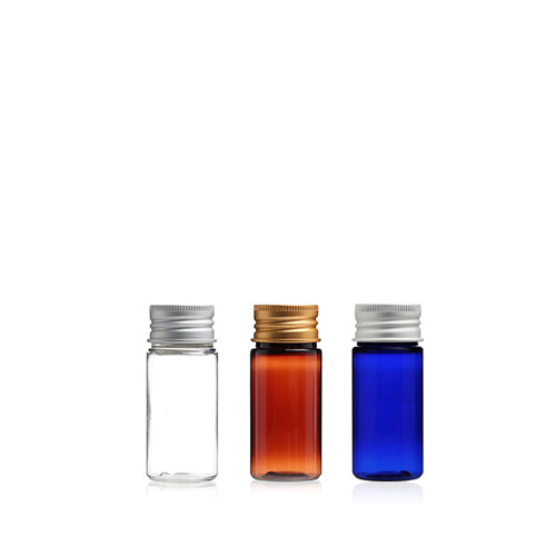 D) 広口アルミキャップボトル K40ml_PET - YOKIプラザ - 化粧品容器