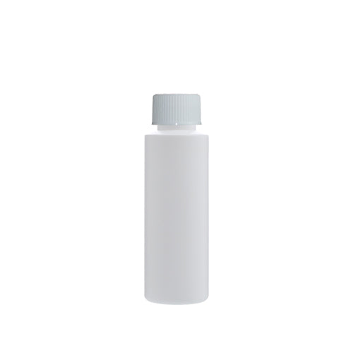 D) ロック付スクリューボトル(白) E120ml_PE - YOKIプラザ - 化粧品容器