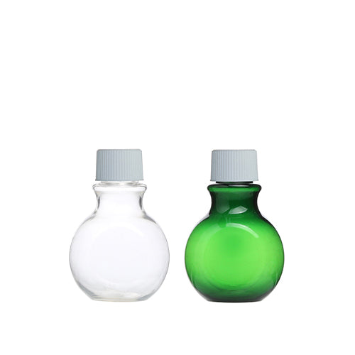 D) ロック付スクリューボトル(丸型) T60ml_PET - YOKIプラザ - 化粧品容器