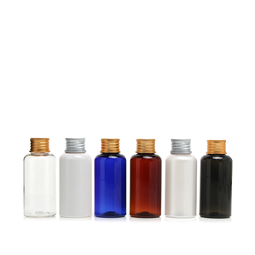 D) 中栓付 アルミスクリューキャップボトル T60ml_PET - YOKIプラザ - 化粧品容器