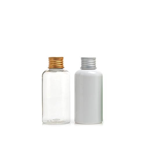D) 中栓付 アルミスクリューキャップボトル T80ml_PET - YOKIプラザ - 化粧品容器
